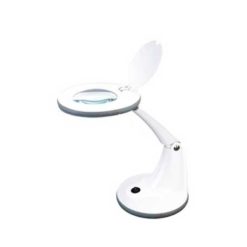 Lampada LED da tavolo con lente